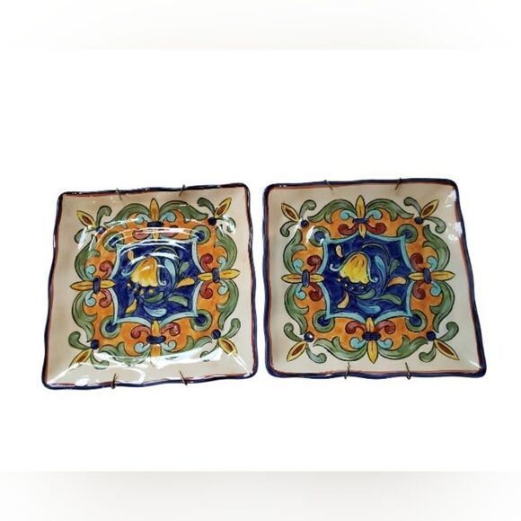 MaxCera Wall Plates w/Hangers - Picture 1 of 5